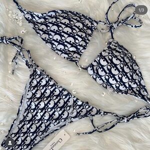 Monogram Bikini - designer inspired